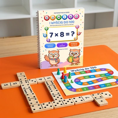Domino i Wyścig do 100 — liczenie, które wciąga
