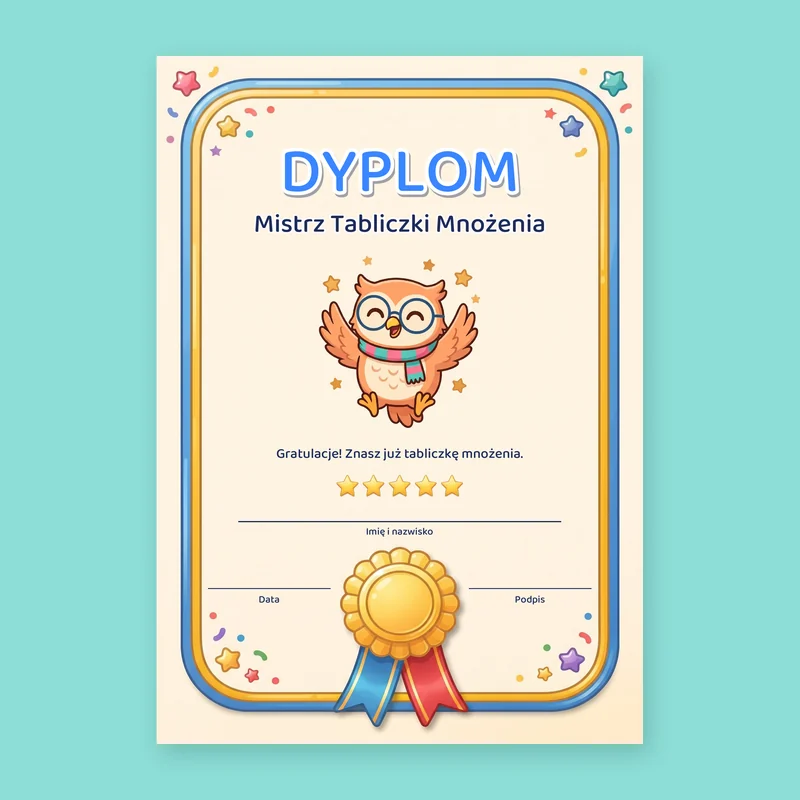 Dyplom Mistrza Tabliczki